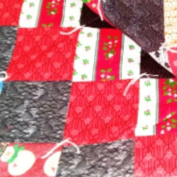 Lightweight Cotton Square Handmade Patchwork Quilt - Picture 7 of 8